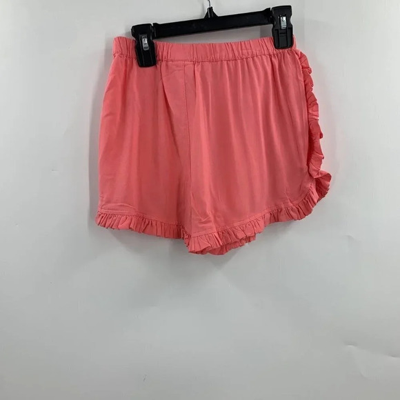Tucker + Tate Kids' Ruffle Hem Cotton Shorts In Pink Strawberry Size 8 NWT - Picture 3 of 12